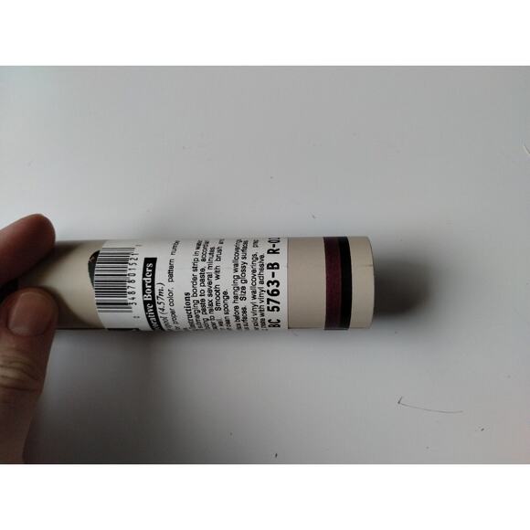 5" YORK Wall Border - Fish - Ocean - Nautical - Maroon Green - 5 yds - Picture 4 of 4